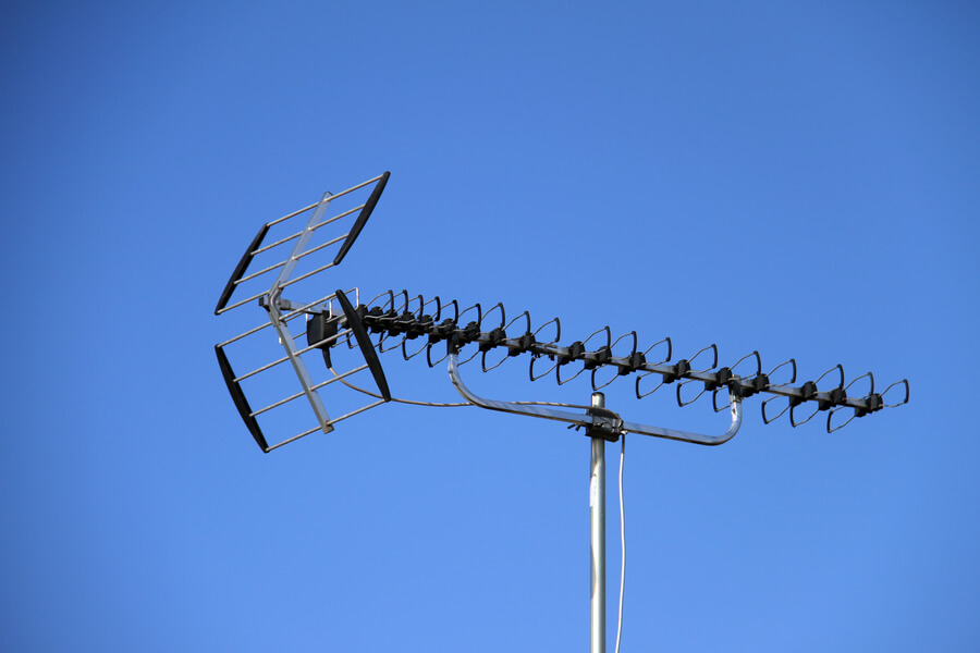 antenne TV rateau